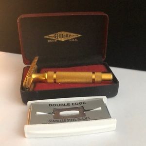 Vintage circa 1930’s Gillette Razor USA Reissue Pat. No. 17567
